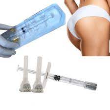 1000CC HYDROGEL BUTTOCK INJECTIONS.